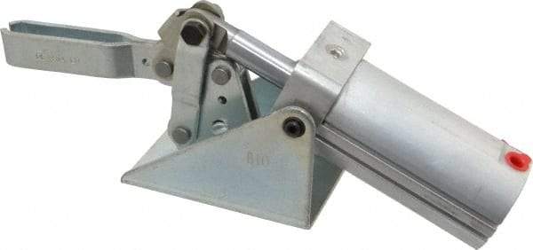 De-Sta-Co - 600 Lb Inner Hold Capacity, Horiz Mount, Air Power Hold-Down Toggle Clamp - 1/8 NPT Port, 145 Max psi, 99° Bar Opening, 45.47mm Height Under Bar - USA Tool & Supply
