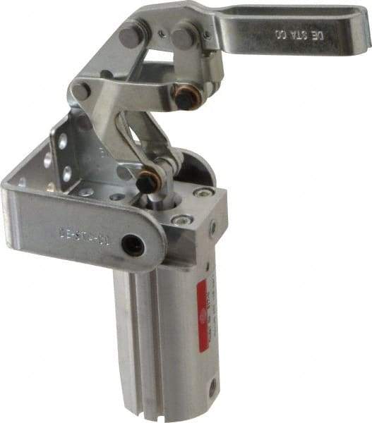 De-Sta-Co - 375 Lb Inner Hold Capacity, Vert Mount, Air Power Hold-Down Toggle Clamp - 1/8 NPT Port, 145 Max psi, 95° Bar Opening, 68.33mm Height Under Bar - USA Tool & Supply