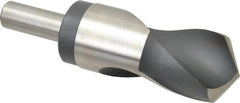 Hertel - 1-3/4" Drill, 118° Point, High Speed Steel Silver Deming & Reduced Shank Drill Bit - USA Tool & Supply