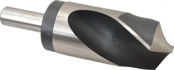 Hertel - 2" Drill, 118° Point, High Speed Steel Silver Deming & Reduced Shank Drill Bit - USA Tool & Supply