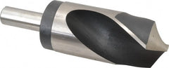 Hertel - 2" Drill, 118° Point, High Speed Steel Silver Deming & Reduced Shank Drill Bit - USA Tool & Supply