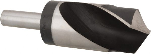 Hertel - 1-15/16" Drill, 118° Point, High Speed Steel Silver Deming & Reduced Shank Drill Bit - USA Tool & Supply