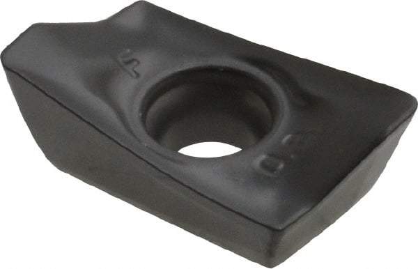 Walter - ADMT120408 F56 Grade WKP35S Carbide Milling Insert - TiCN/Al2O3 Finish, 0.242" Thick, 0.032" Corner Radius - USA Tool & Supply
