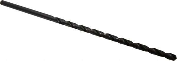 Hertel - 17/32" 118° 2-Flute High Speed Steel Extra Length Drill Bit - USA Tool & Supply