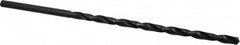 Hertel - 37/64" 118° 2-Flute High Speed Steel Extra Length Drill Bit - USA Tool & Supply