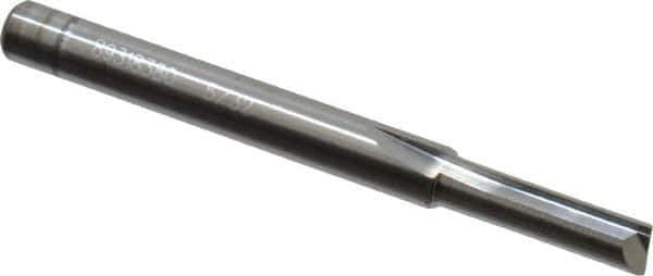 Hertel - 5/32", 1/2" LOC, 3/16" Shank Diam, 2" OAL, 2 Flute, Solid Carbide Square End Mill - Uncoated, Straight Flute, Centercutting - USA Tool & Supply