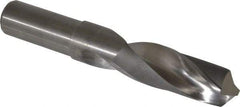 Hertel - 1-3/32" 118° High Speed Steel Screw Machine Drill Bit - Bright Finish, Right Hand Cut, 4" Flute Length, 6-3/8" OAL - USA Tool & Supply