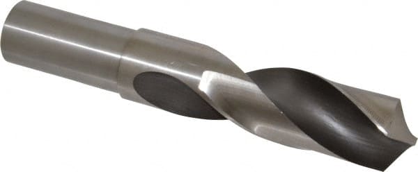 Hertel - 1-13/32" 118° High Speed Steel Screw Machine Drill Bit - USA Tool & Supply
