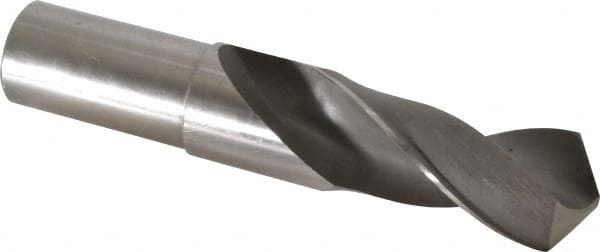 Hertel - 1-5/8" 118° High Speed Steel Screw Machine Drill Bit - USA Tool & Supply