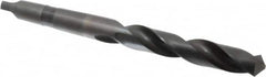 Hertel - 1-1/4", 4MT 118° Point High Speed Steel Taper Shank Drill Bit - USA Tool & Supply