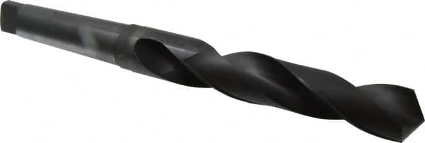 Hertel - 1-15/16", 5MT 118° Point High Speed Steel Taper Shank Drill Bit - USA Tool & Supply