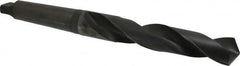 Hertel - 1-7/8", 5MT 118° Point High Speed Steel Taper Shank Drill Bit - USA Tool & Supply