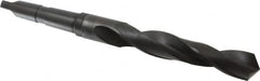 Hertel - 1-31/64", 4MT 118° Point High Speed Steel Taper Shank Drill Bit - USA Tool & Supply