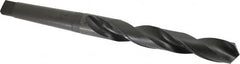 Hertel - 1-21/64", 4MT 118° Point High Speed Steel Taper Shank Drill Bit - USA Tool & Supply