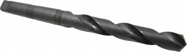 Hertel - 1-9/32", 4MT 118° Point High Speed Steel Taper Shank Drill Bit - USA Tool & Supply
