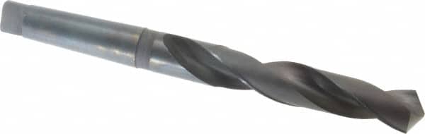 Hertel - 1-3/4", 5MT 118° Point High Speed Steel Taper Shank Drill Bit - USA Tool & Supply