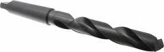 Hertel - 1-19/32", 5MT 118° Point High Speed Steel Taper Shank Drill Bit - USA Tool & Supply