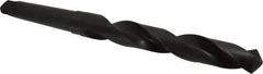 Hertel - 1-13/32", 4MT 118° Point High Speed Steel Taper Shank Drill Bit - Oxide Finish, 9" Flute Length, 14-5/8" OAL - USA Tool & Supply