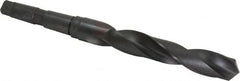 Hertel - 1-1/2", 4MT 118° Point High Speed Steel Taper Shank Drill Bit - USA Tool & Supply