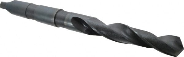 Hertel - 1-11/64", 4MT 118° Point High Speed Steel Taper Shank Drill Bit - USA Tool & Supply
