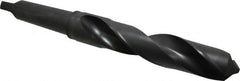 Hertel - 2-5/32", 5MT 118° Point High Speed Steel Taper Shank Drill Bit - USA Tool & Supply