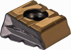 Iscar - T490 LNMT1306 PNTRCS Grade IC830 Carbide Milling Insert - TiAlN/TiN Finish, 0.514" Thick, 0.79mm Corner Radius - USA Tool & Supply