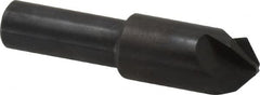 Hertel - 1/2" Head Diam, 3/8" Shank Diam, 4 Flute 100° High Speed Steel Countersink - USA Tool & Supply