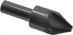 Hertel - 7/8" Head Diam, 1/2" Shank Diam, 4 Flute 60° High Speed Steel Countersink - USA Tool & Supply