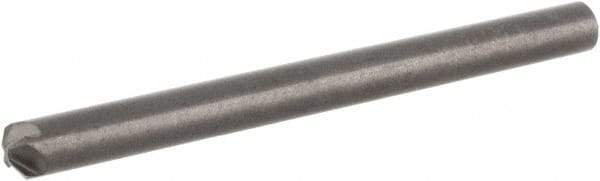 Hertel - 1/8" Head Diam, 1/8" Shank Diam, 4 Flute 120° High Speed Steel Countersink - 1-5/8" OAL, Straight Shank - USA Tool & Supply