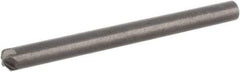 Hertel - 1/8" Head Diam, 1/8" Shank Diam, 4 Flute 120° High Speed Steel Countersink - 1-5/8" OAL, Straight Shank - USA Tool & Supply