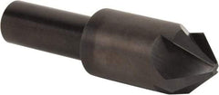 Hertel - 3/4" Head Diam, 1/2" Shank Diam, 4 Flute 82° High Speed Steel Countersink - 2-11/16" OAL, Straight Shank - USA Tool & Supply