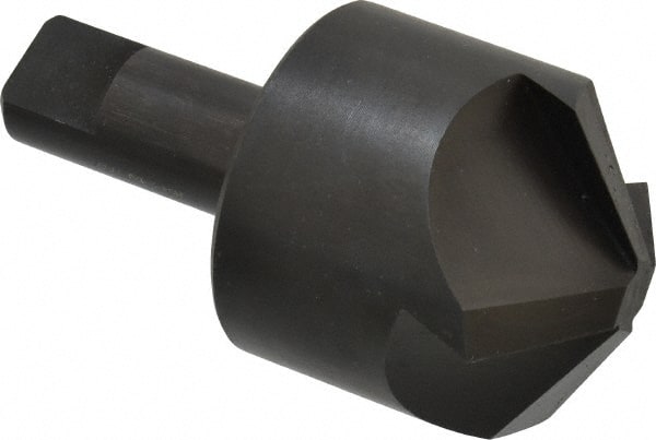 Hertel - 2" Head Diam, 3/4" Shank Diam, 4 Flute 120° High Speed Steel Countersink - USA Tool & Supply