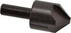 Hertel - 1-1/4" Head Diam, 1/2" Shank Diam, 4 Flute 90° High Speed Steel Countersink - USA Tool & Supply