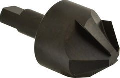 Hertel - 2" Head Diam, 3/4" Shank Diam, 4 Flute 90° High Speed Steel Countersink - USA Tool & Supply