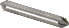 Hertel - 3/8" Head Diam, 3/8" Shank Diam, 6 Flute 82° High Speed Steel Countersink - USA Tool & Supply