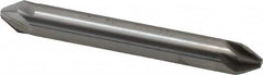 Hertel - 1/4" Head Diam, 1/4" Shank Diam, 6 Flute 60° High Speed Steel Countersink - USA Tool & Supply