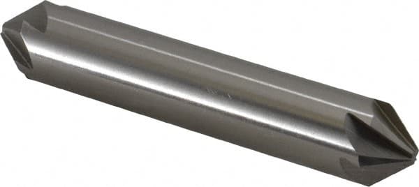 Hertel - 5/8" Head Diam, 5/8" Shank Diam, 6 Flute 82° High Speed Steel Countersink - USA Tool & Supply