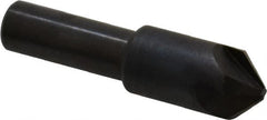 Hertel - 1/2" Head Diam, 3/8" Shank Diam, 4 Flute 90° High Speed Steel Countersink - USA Tool & Supply