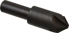 Hertel - 3/4" Head Diam, 1/2" Shank Diam, 4 Flute 90° High Speed Steel Countersink - USA Tool & Supply