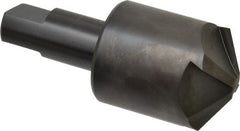 Hertel - 1-1/2" Head Diam, 3/4" Shank Diam, 4 Flute 120° High Speed Steel Countersink - USA Tool & Supply