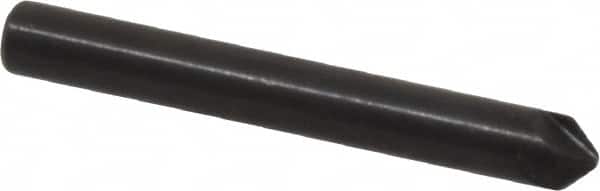 Hertel - 3/16" Head Diam, 3/16" Shank Diam, 4 Flute 90° High Speed Steel Countersink - USA Tool & Supply