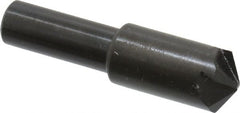 Hertel - 1/2" Head Diam, 3/8" Shank Diam, 4 Flute 120° High Speed Steel Countersink - USA Tool & Supply