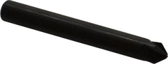 Hertel - 1/4" Head Diam, 1/4" Shank Diam, 4 Flute 82° High Speed Steel Countersink - USA Tool & Supply