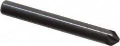 Hertel - 3/16" Head Diam, 3/16" Shank Diam, 6 Flute 90° High Speed Steel Countersink - USA Tool & Supply