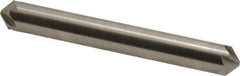 Hertel - 5/16" Head Diam, 5/16" Shank Diam, 6 Flute 100° High Speed Steel Countersink - 2-1/2" OAL, Straight Shank - USA Tool & Supply