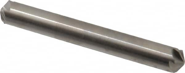 Hertel - 5/16" Head Diam, 5/16" Shank Diam, 6 Flute 120° High Speed Steel Countersink - USA Tool & Supply