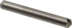 Hertel - 5/16" Head Diam, 5/16" Shank Diam, 6 Flute 120° High Speed Steel Countersink - USA Tool & Supply