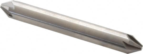 Hertel - 5/16" Head Diam, 5/16" Shank Diam, 6 Flute 60° High Speed Steel Countersink - USA Tool & Supply
