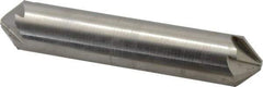 Hertel - 3/4" Head Diam, 3/4" Shank Diam, 6 Flute 90° High Speed Steel Countersink - 4" OAL, Straight Shank - USA Tool & Supply