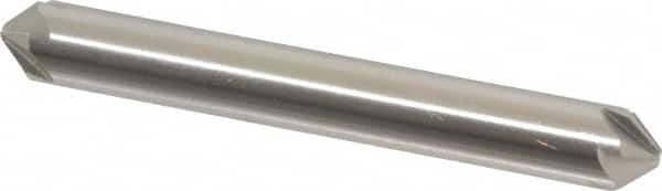 Hertel - 5/16" Head Diam, 5/16" Shank Diam, 6 Flute 90° High Speed Steel Countersink - USA Tool & Supply